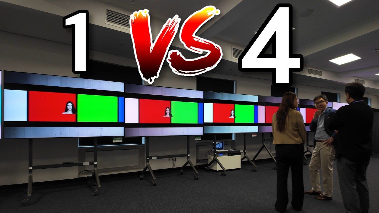 1 OLED Takes on 4 RGB Mini LED TVs &mdash; Here&rsquo;s What Happened