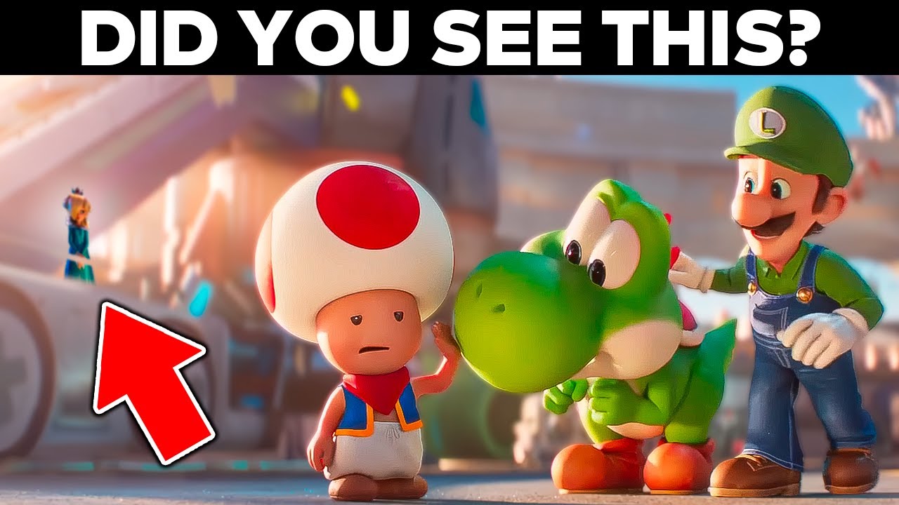 22 DETAILS You Missed in the New SUPER MARIO GALAXY Movie Trailer!