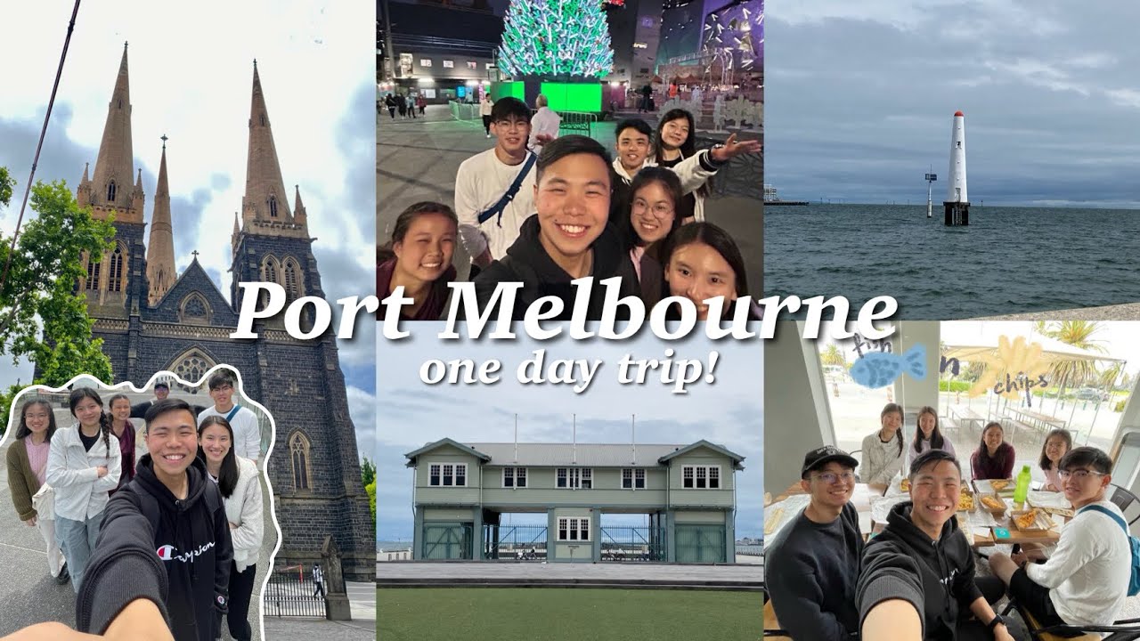 🇦🇺 Port Melbourne one day trip! Best Fish & Chips in Melbourne 🐟🍟 (20/11/2023) | Tiffany 🌸