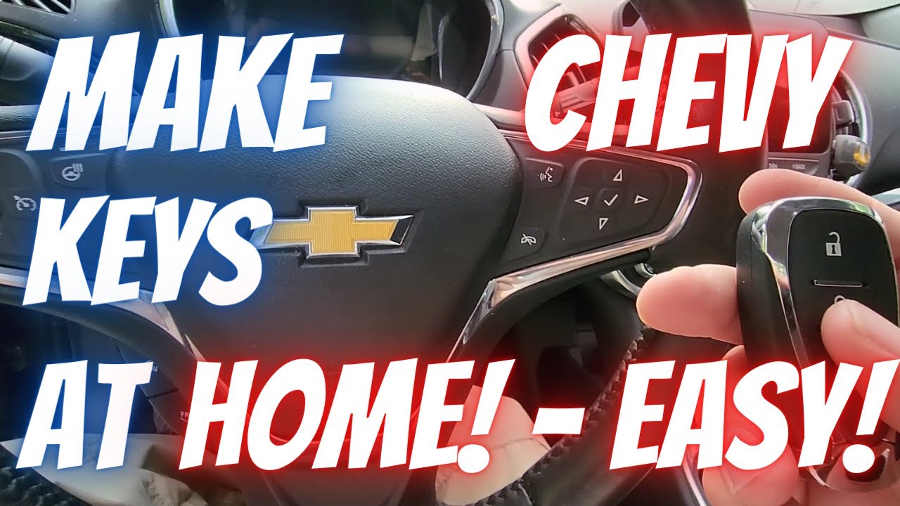 DIY: How To Program a 2016-2019 Chevy Volt Key Fob