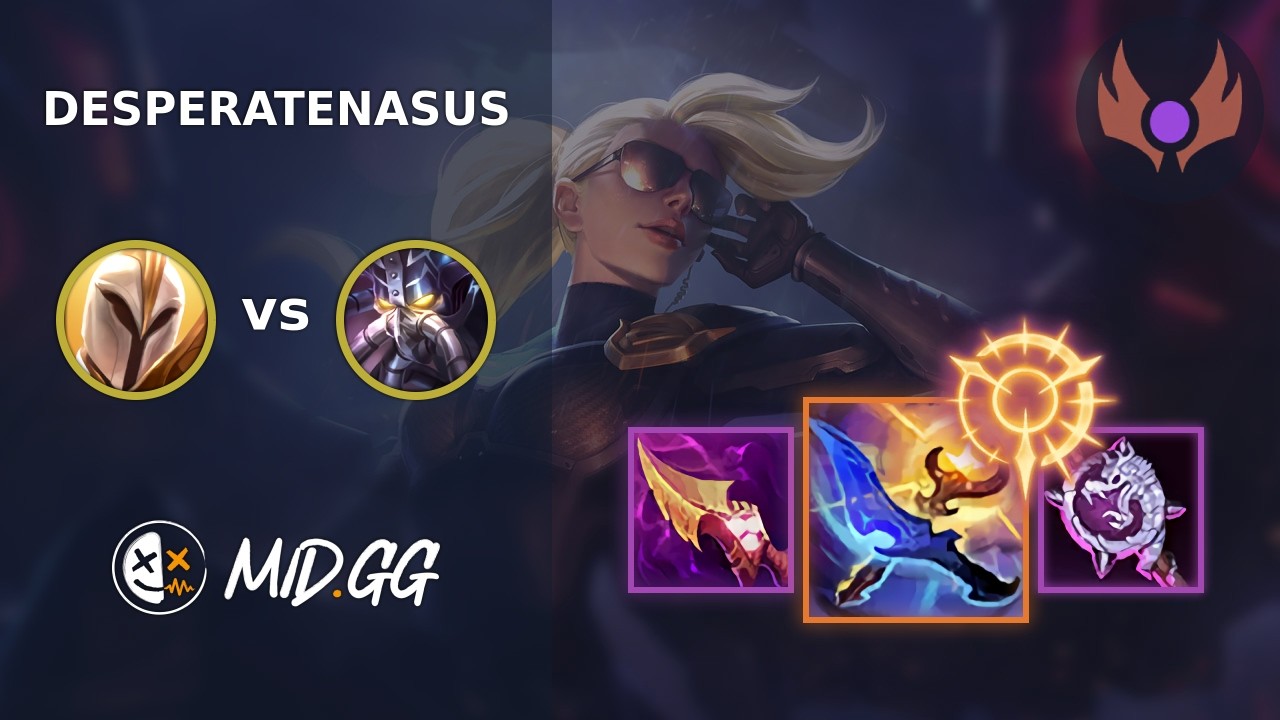 MID.GG: [ DesperateNasus ] Kayle MID vs Kassadin | EUNE MASTER | LOL Season 2026