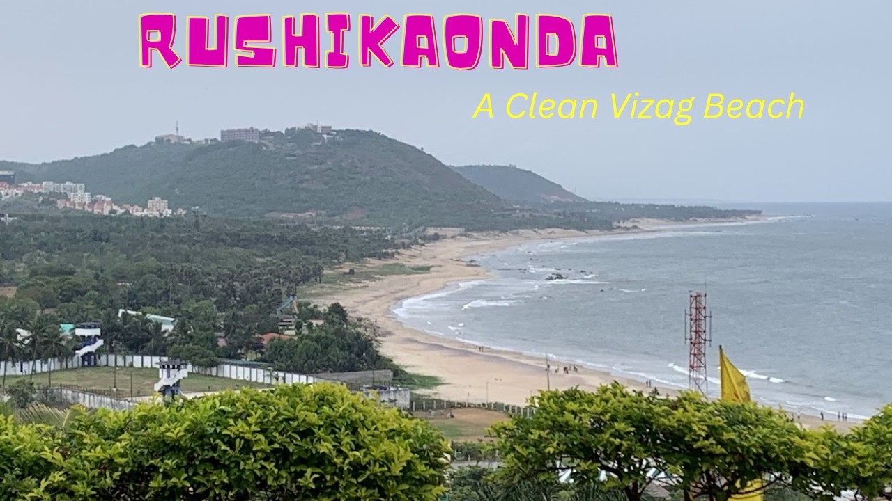 Rushikonda beach| Vizag|India Travel| South India| AP| Clean beach in Vizag| Vizag Special .