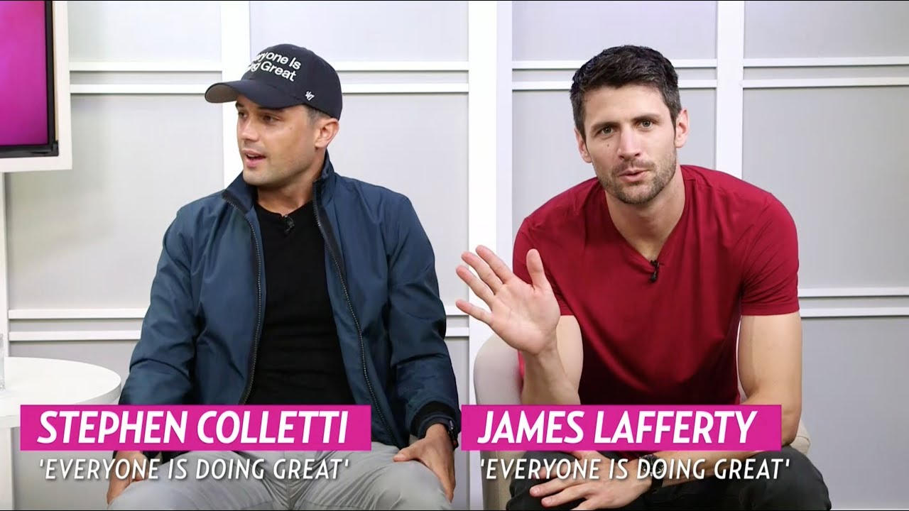 Stephen Colletti and James Lafferty talk about their new show 'Everyone is Doing Great.'
