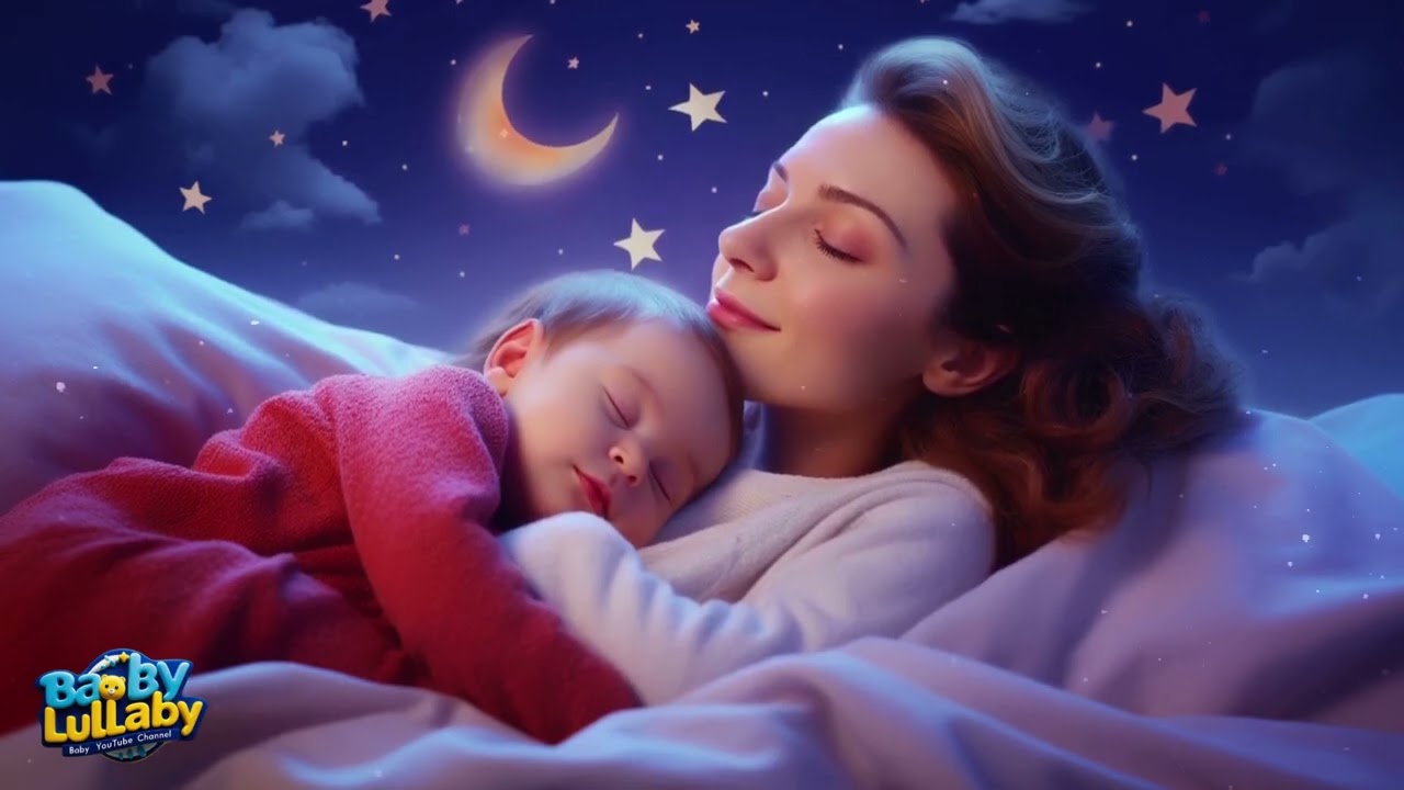 Mozart Brahms Lullaby 🎶 Baby Sleep Music 🌜 Calming Music to Drift Slowly Into Deep Sleep
