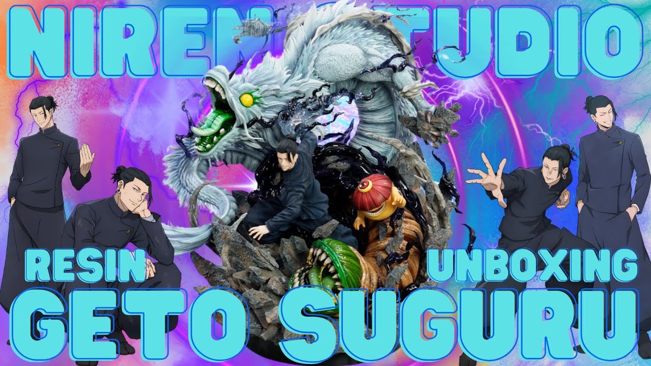 THE BEST GETO RESIN THERE IS!! - Resin Review📦 | Niren Studio 1/6 Geto Suguru UNBOXING #逆刃工作室