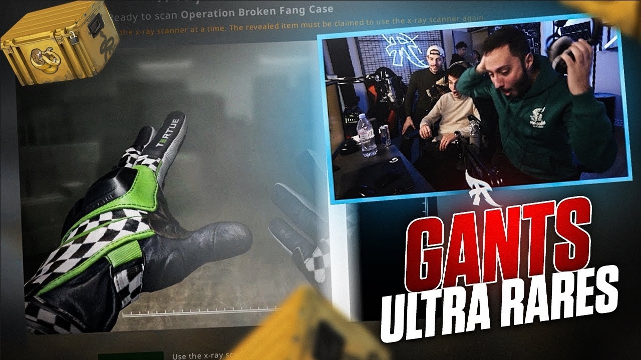 J'AI UNBOX DES GANTS ULTRA RARES DANS LA BROKEN FANG (Case Opening)