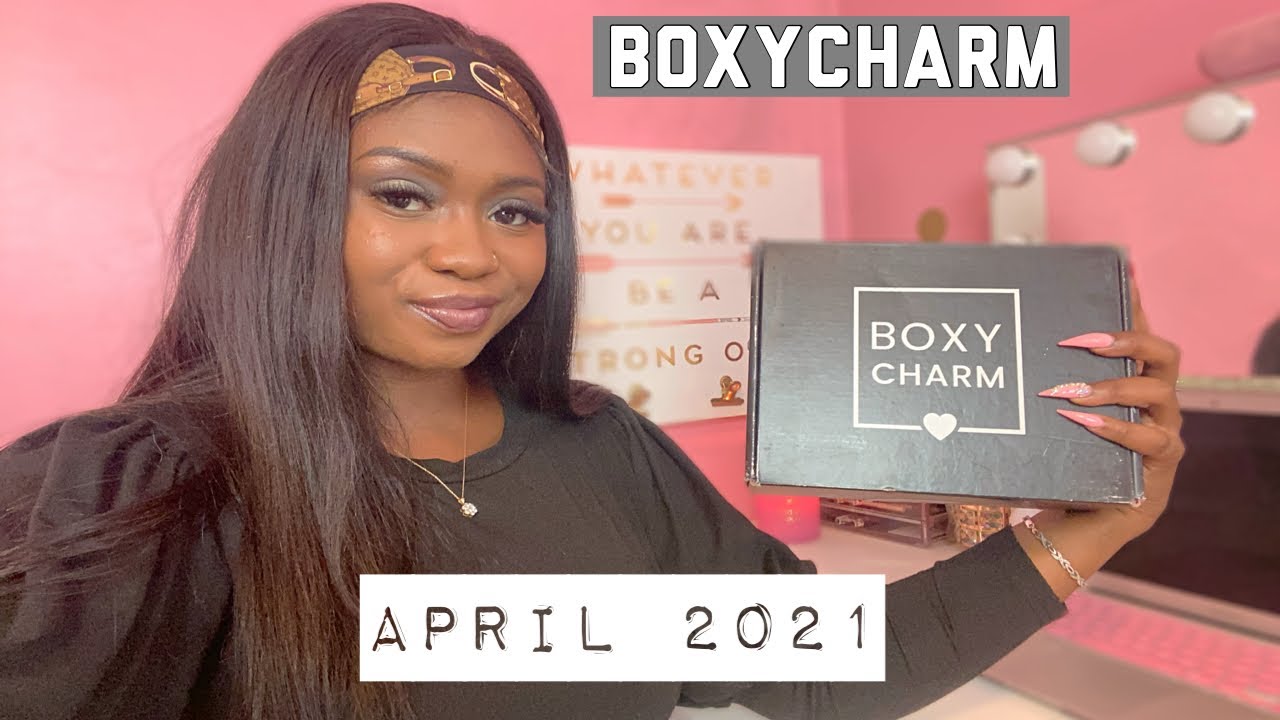 APRIL 2021 BOXYCHARM FIRST IMPRESSION | BOXYCHARM TRY ON  | GET READY WITH ME | BASE BOX