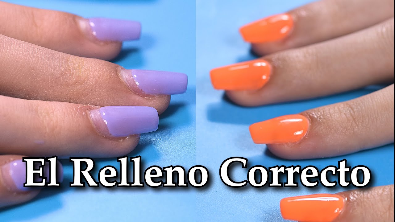 El Relleno Básico De Salón En Uñas Acrílicas. Mírame Trabajar