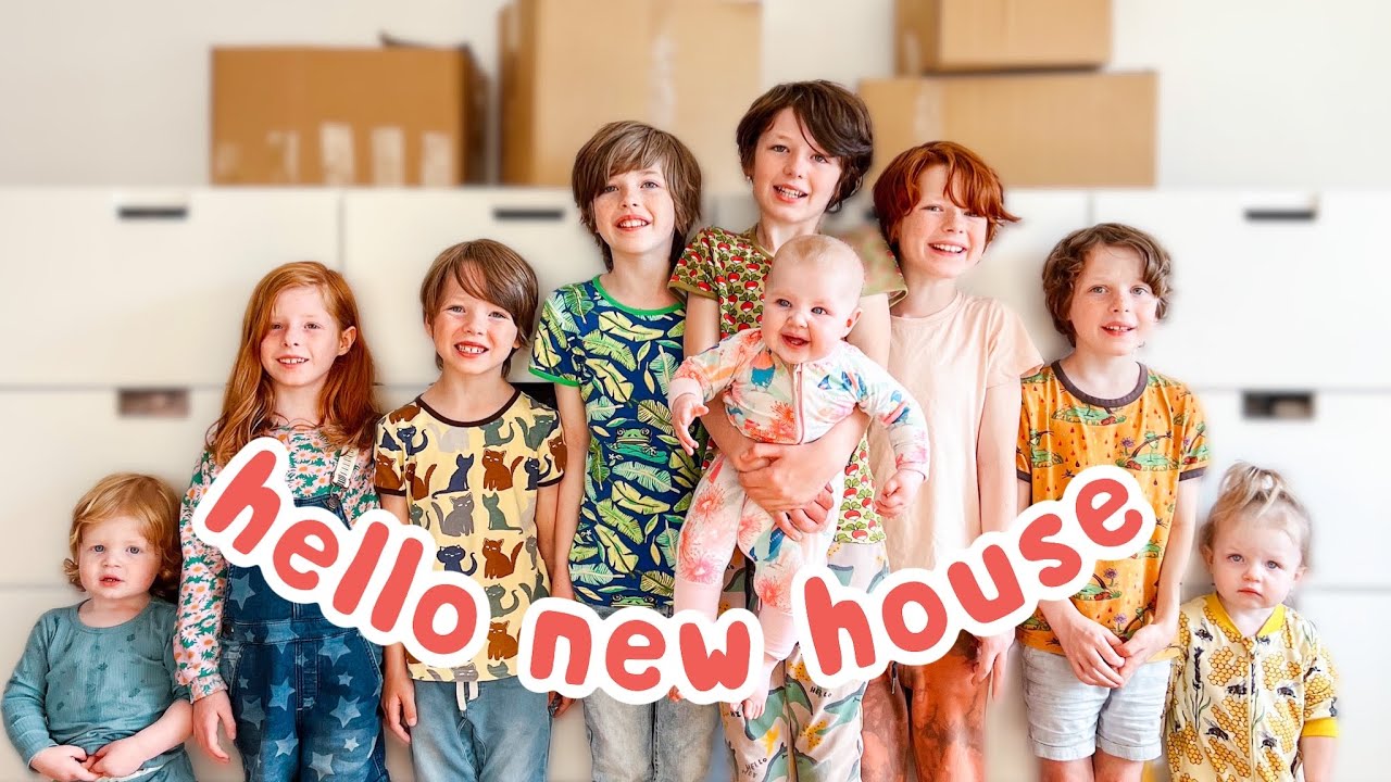 HELLO NEW HOUSE | Mum of 9 w/ Twins & Triplets