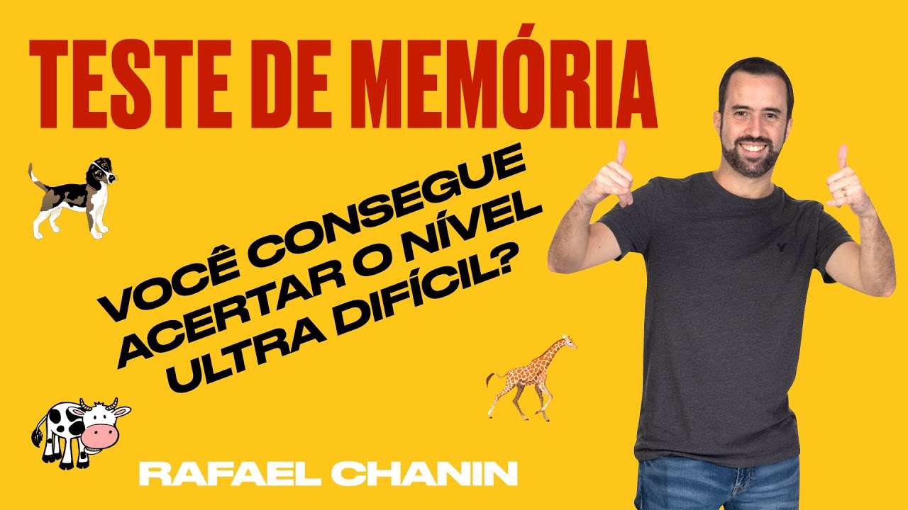 Teste de Memória [99% das pessoas não acertam o nível ultra difícil]