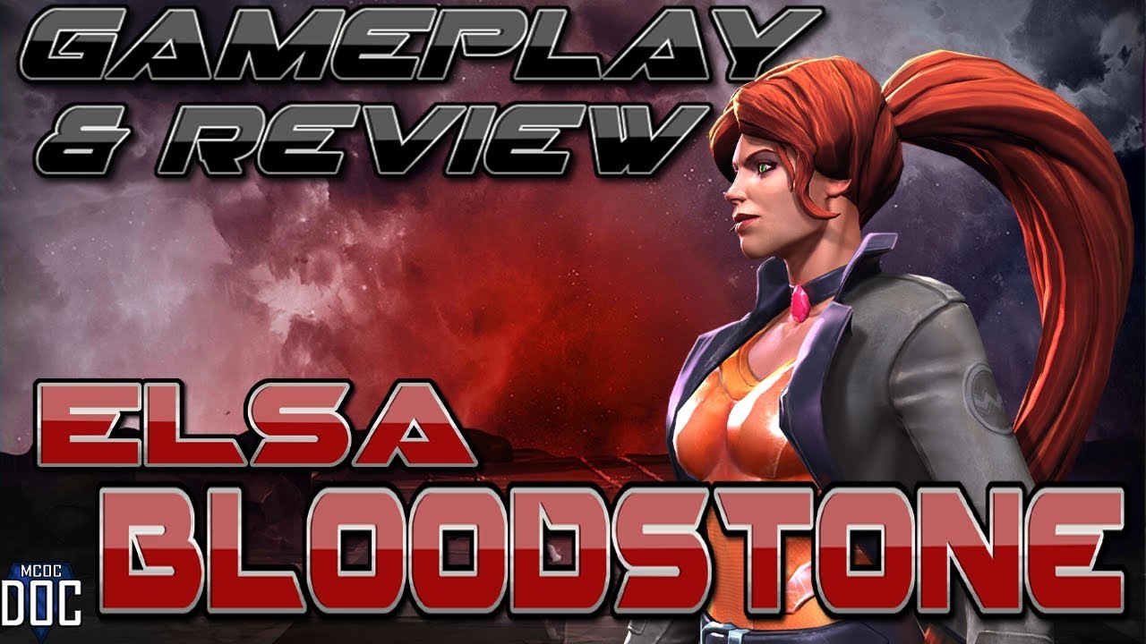 [MCOC] Elsa Bloodstone Complete Review! All of her Abilities, Gameplay, and my Thoughts on Her!