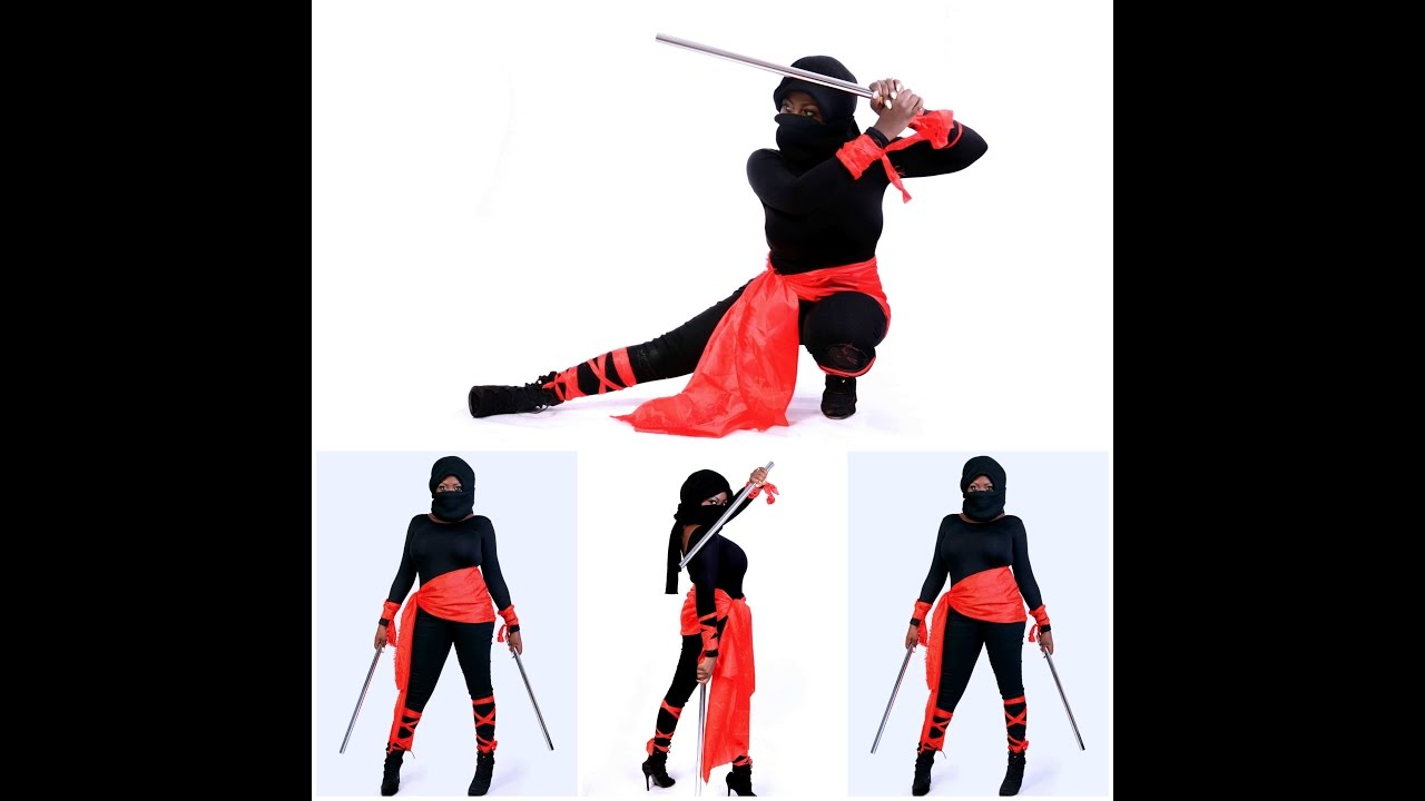 halloween quick D.I.Y ( ninja outfit )