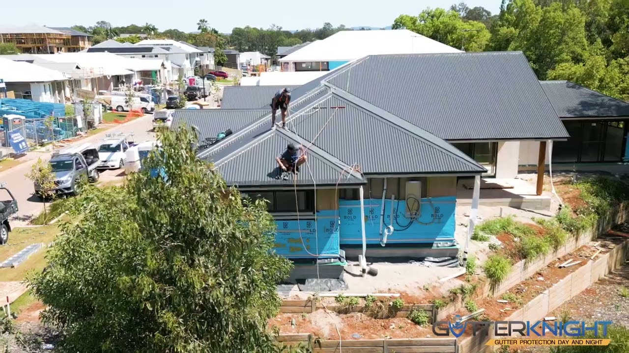 Installation of Ember Guard – Gutter Guard - Solar and Vermin proofing on corrugated roof