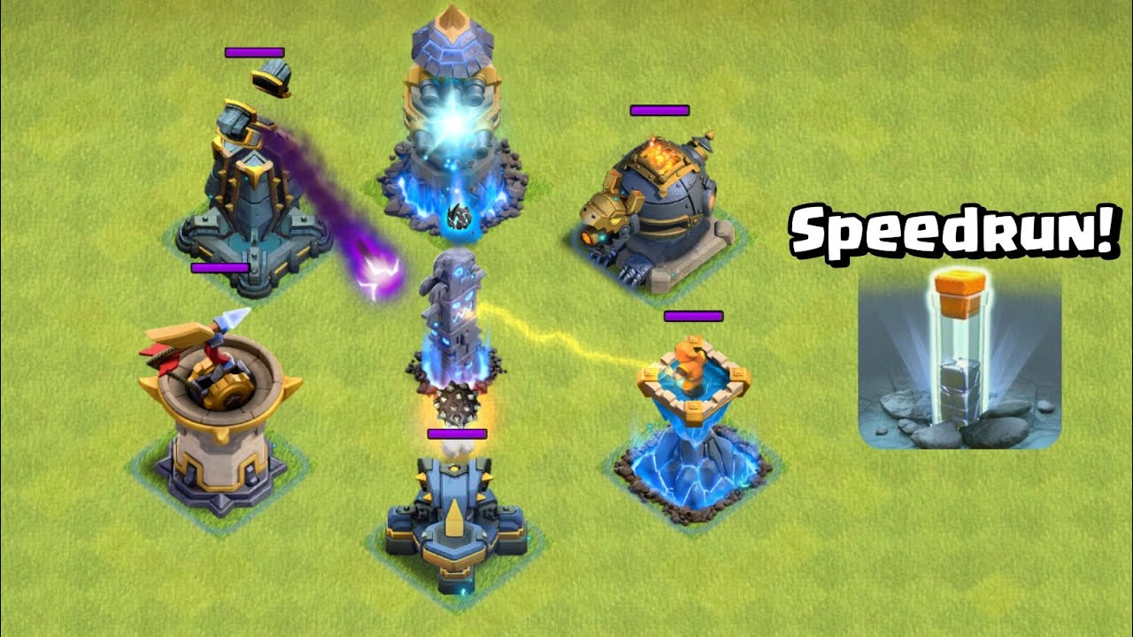 New Totem Spell Speedrun Challenge! Clash of Clans