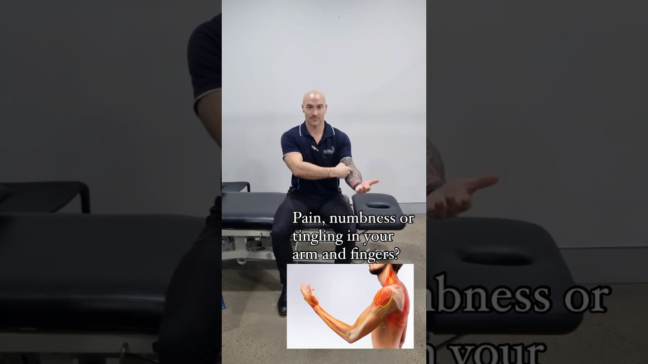 Pain & Numbness in your arm and Fingers? Try this!