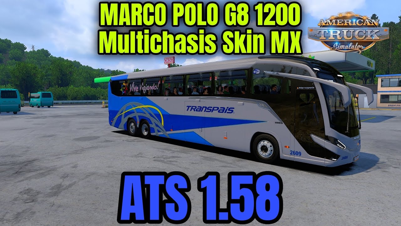 Marcoplo G8 1200 Multichasis ATS 1.58 y ETS2 1.58