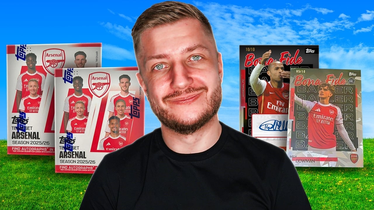 CO TO BYŁ ZA MOCARNY BOX!! ARSENAL TEAM SET x2!!