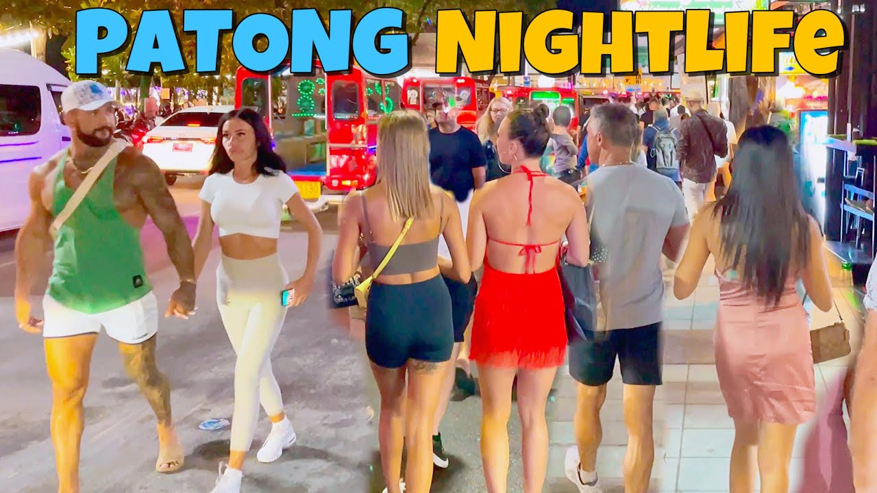 【🇹🇭 4K】Exciting Nightlife of Phuket's Patong Beach 2023, Thailand
