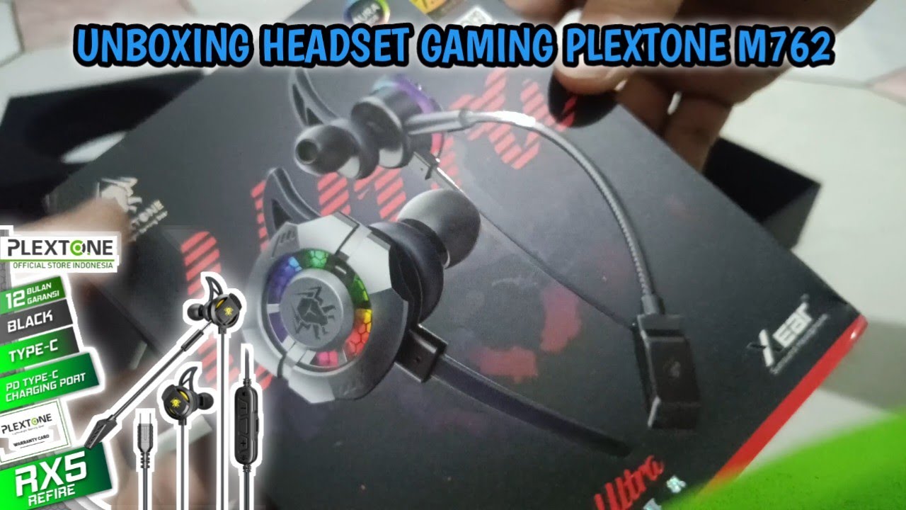 COCOK BUAT MAIN PUBG - PLEXTON M762 ULTRA GAMING