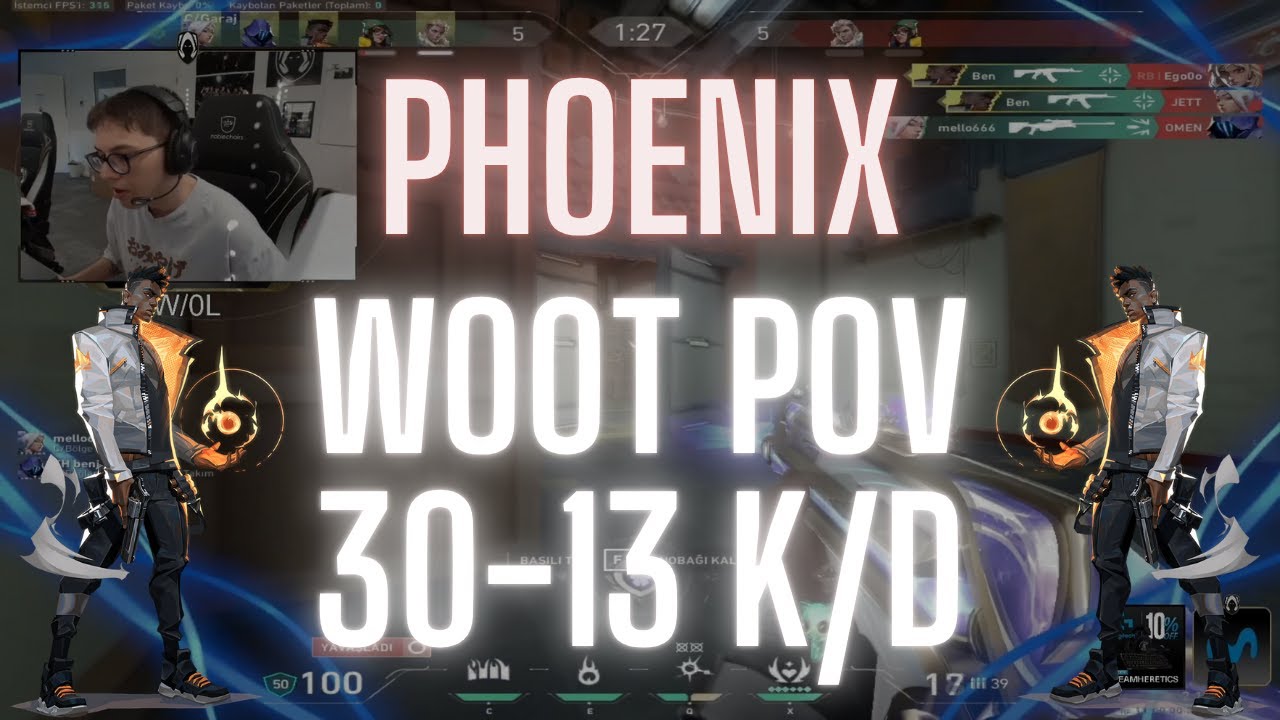 TH Wo0t POV Phoenix on Haven 30-13 K/D (POV VALORANT Pro)