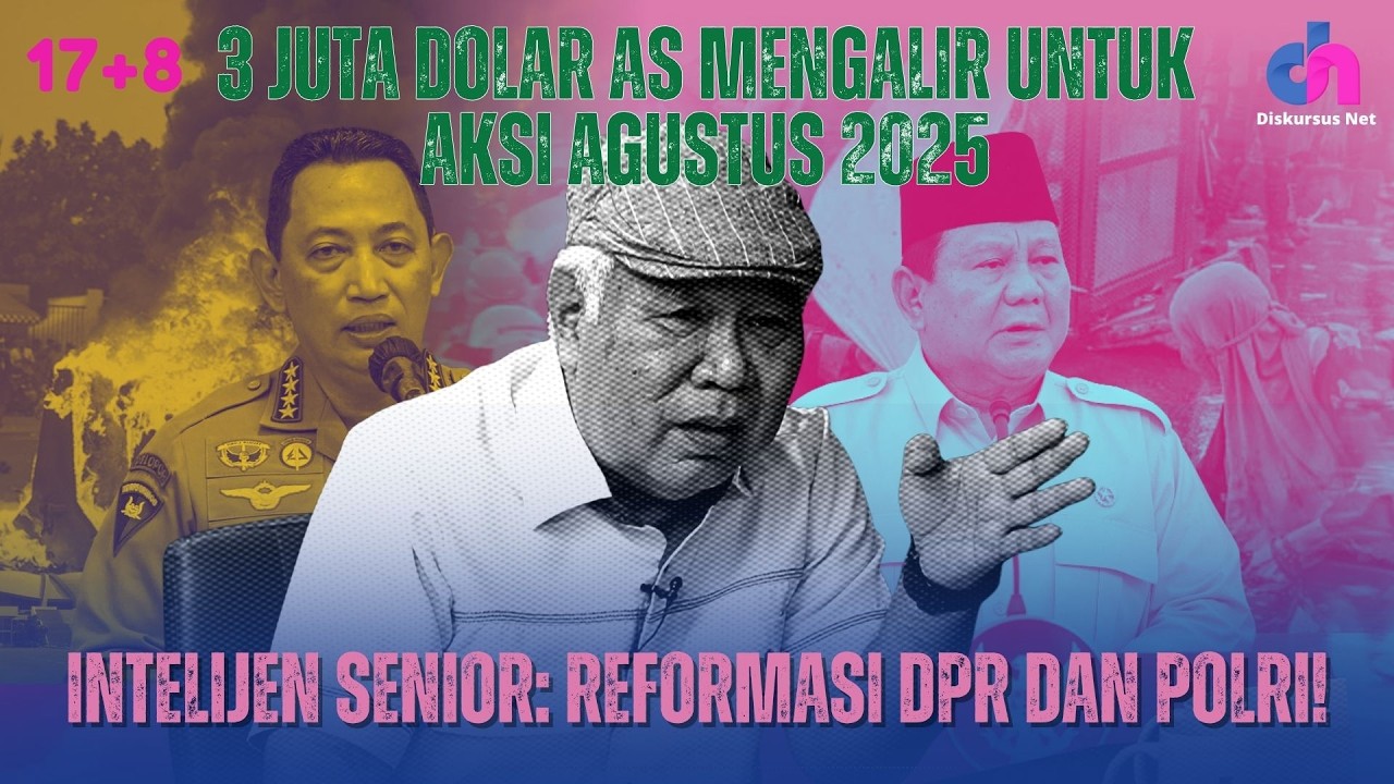 INTELIJEN SENIOR: DALANG KERUSUHAN DANAI JUTAAN DOLAR