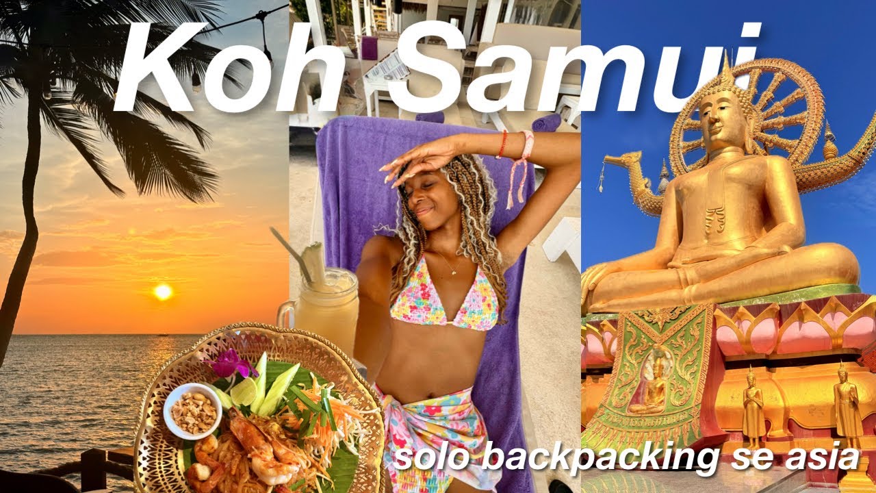 LIVING MY WHITE LOTUS FANTASY IN KOH SAMUI THAILAND | southeast asia solo travel vlog