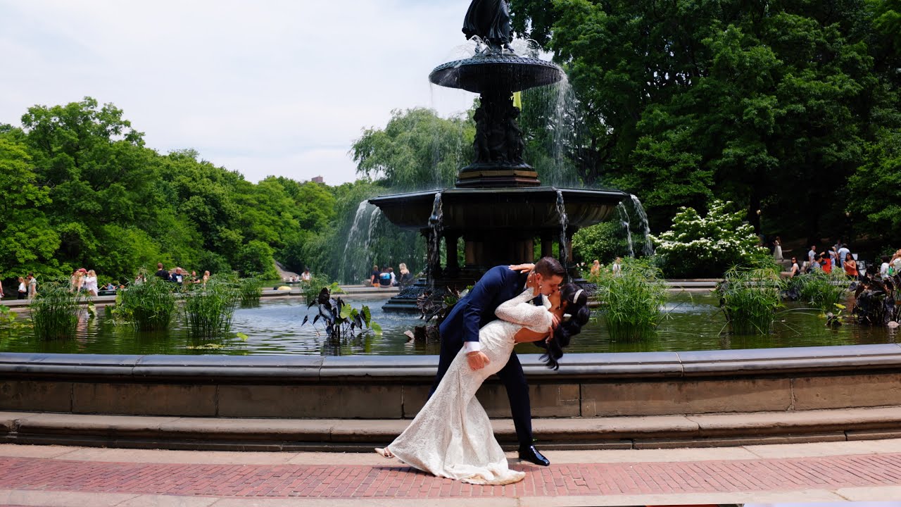 Tavern on The Green Wedding Film // New York, NY// Alyssa + Andrew // Central Park