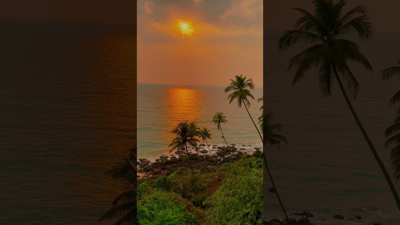 Best sunset view in Goa.  #goa
