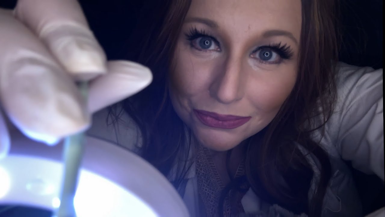 ASMR Extensive Face Examination Roleplay | Magnifying Glass | Whispering | Latex Gloves