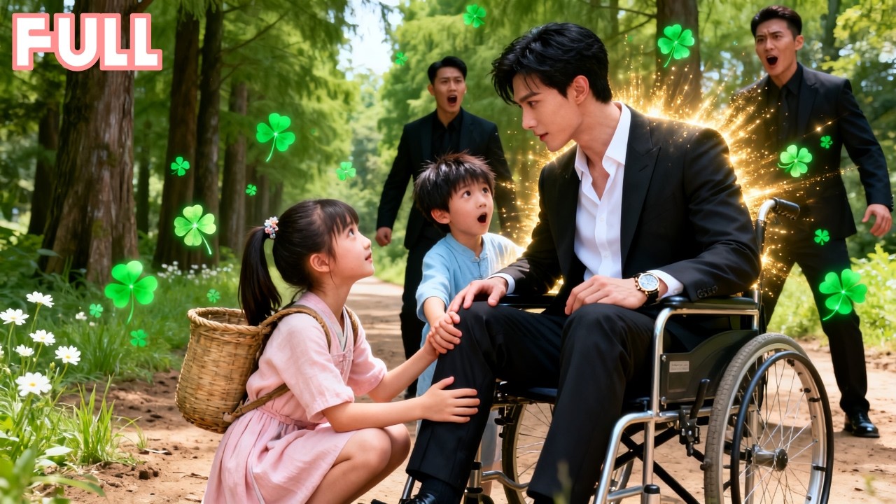 Disabled CEO Adopted Two Orphans—Turns Out They Were Lucky Stars— One Touch ,His Legs Were Healed!