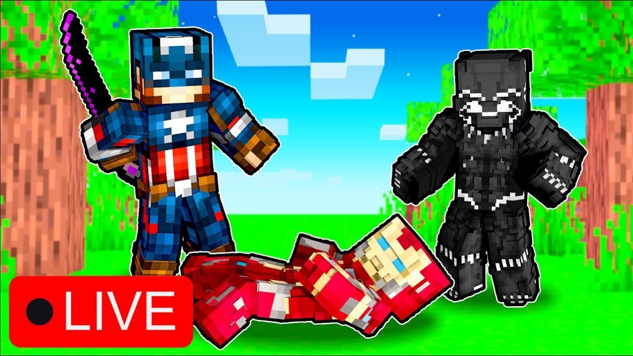 Stopping The Villains In Minecraft Superhero Murder Mystery