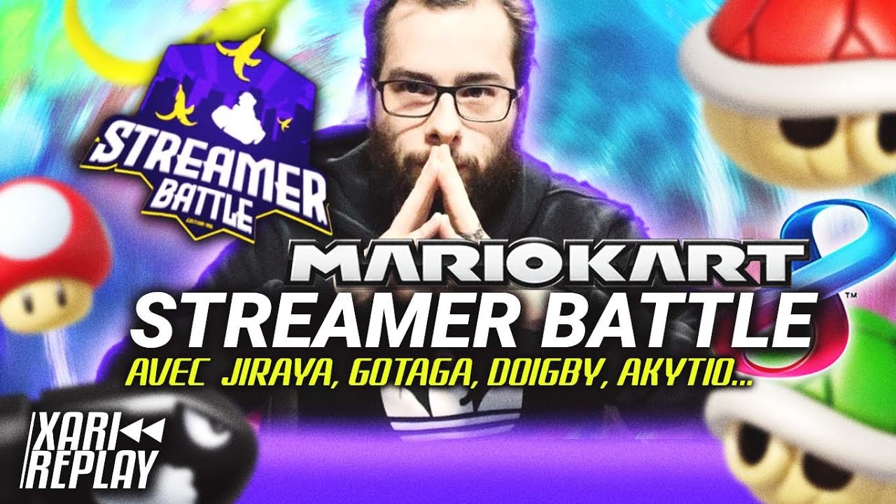 Streamer Battle Mario Kart !