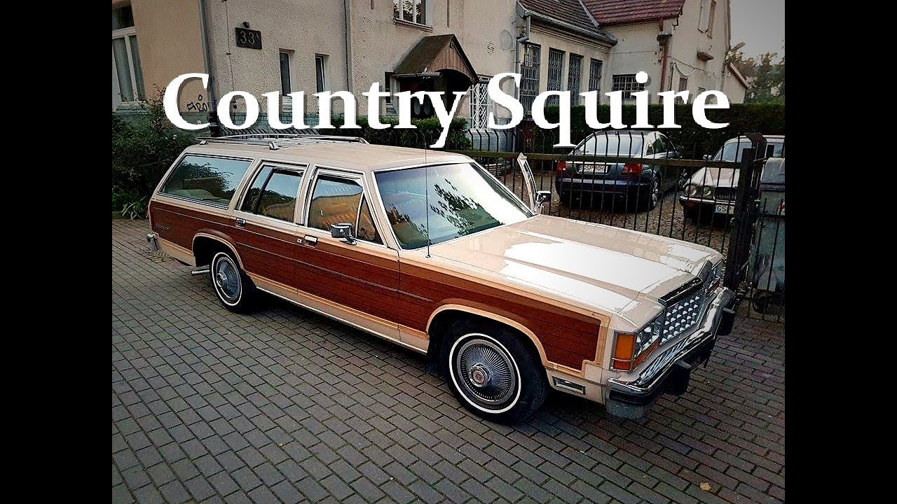 1982 Ford LTD Crown Victoria Country Squire Griswold car walkaround & ride  / Sopot 3.10.2017