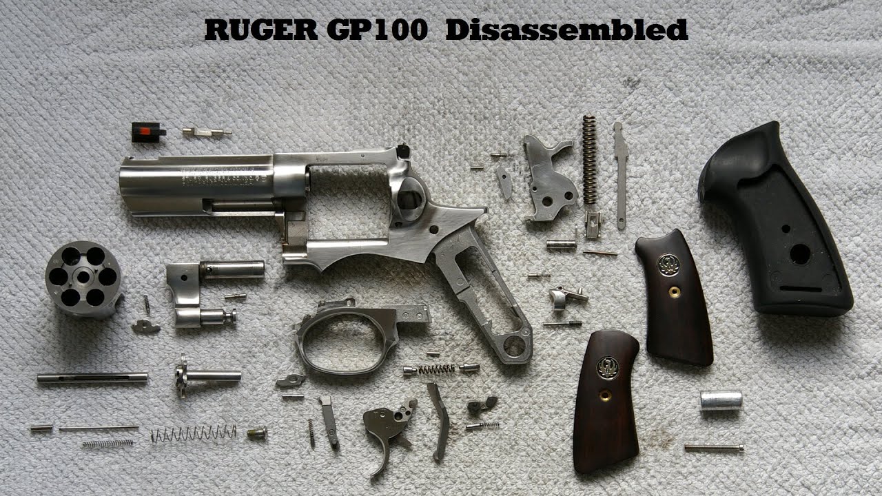 RUGER GP100  Disassembly