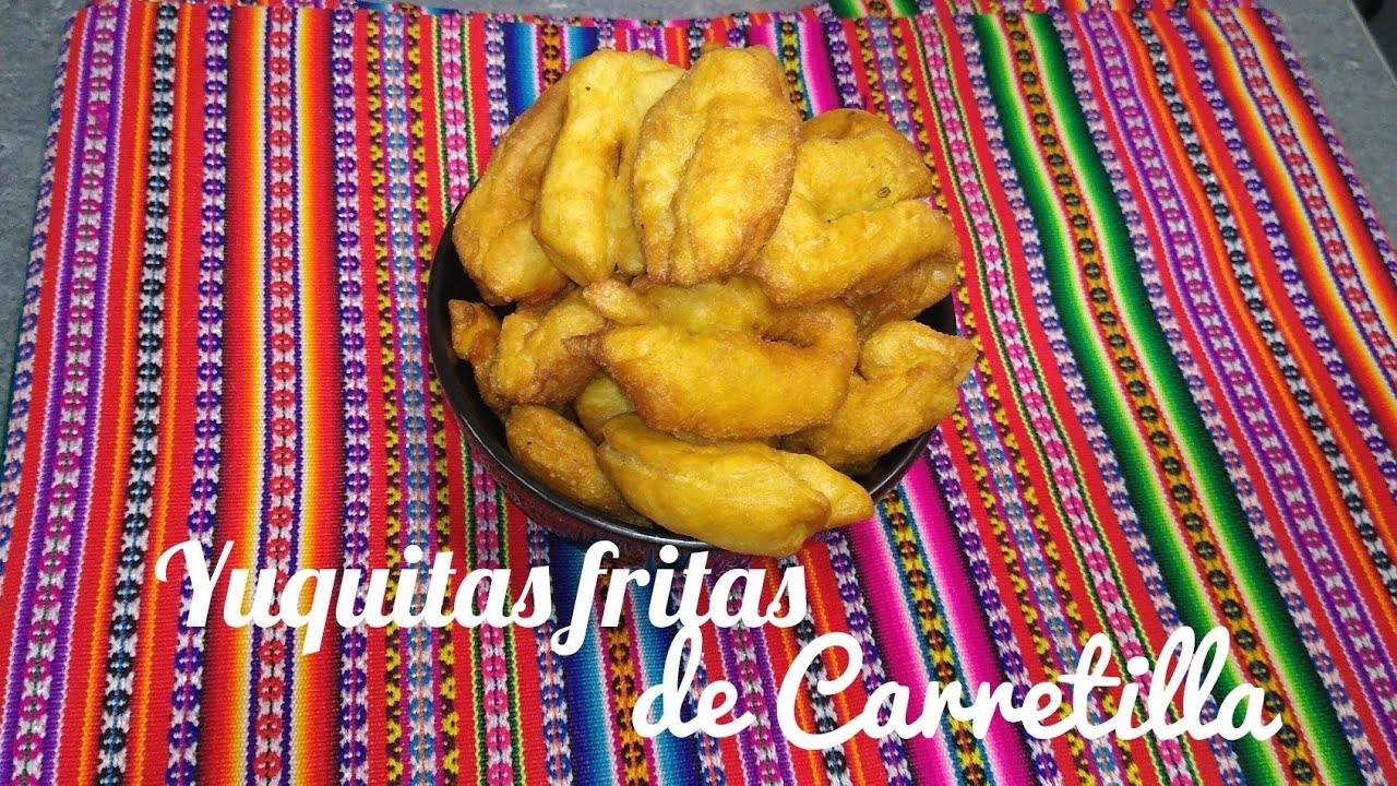 Yuquitas fritas de carretilla bien peruchas 🇵🇪