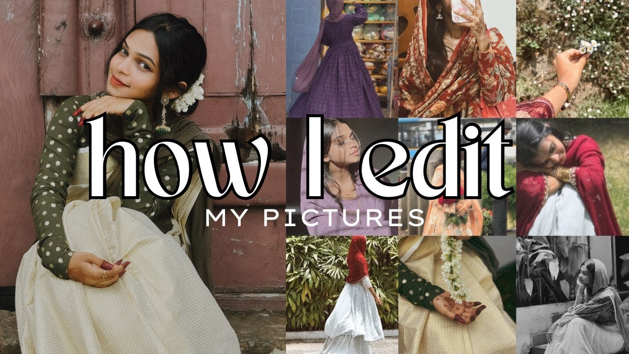 How I edit my pictures ❤️| (easy aesthetic edit,beginner friendly)