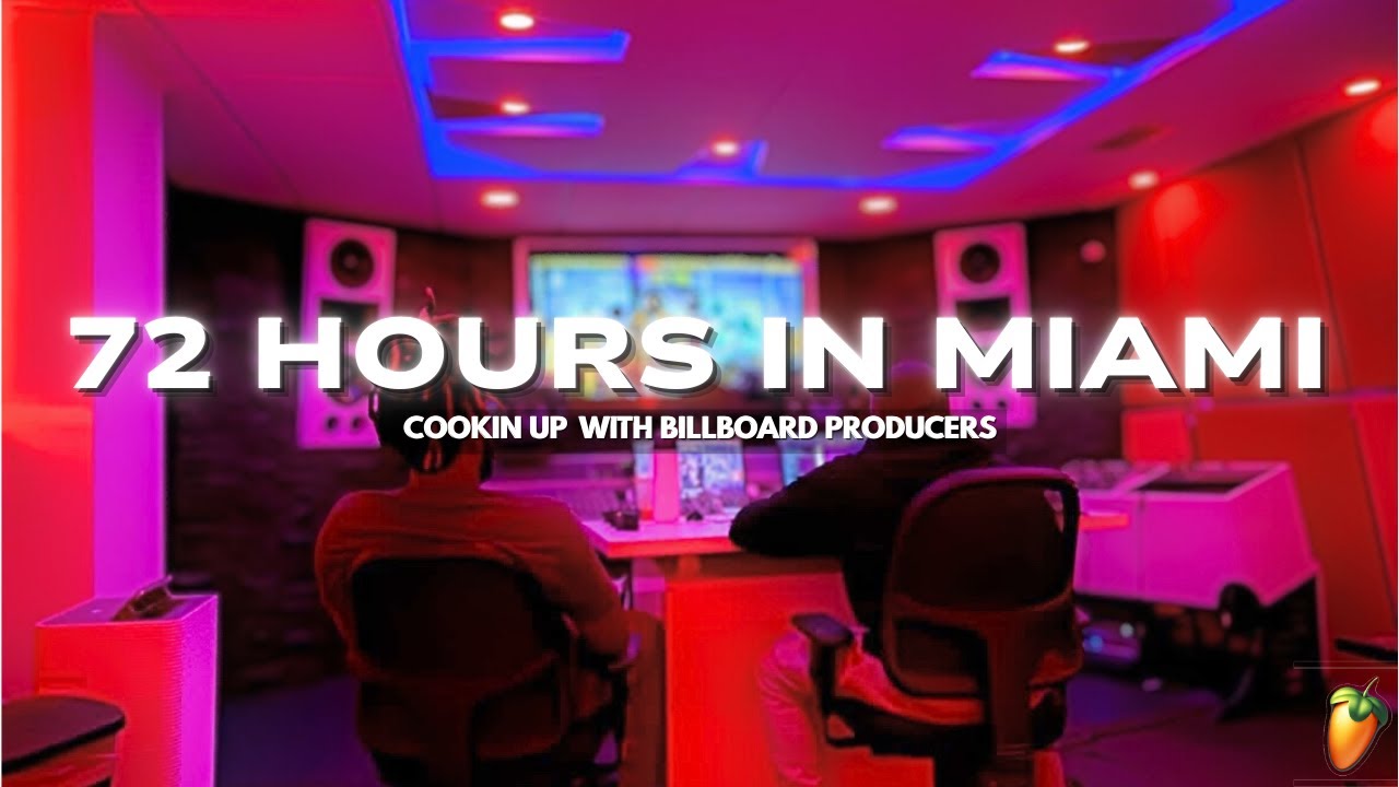 72 Hours in Miami with Billboard Producers ( Music Producer Vlog)