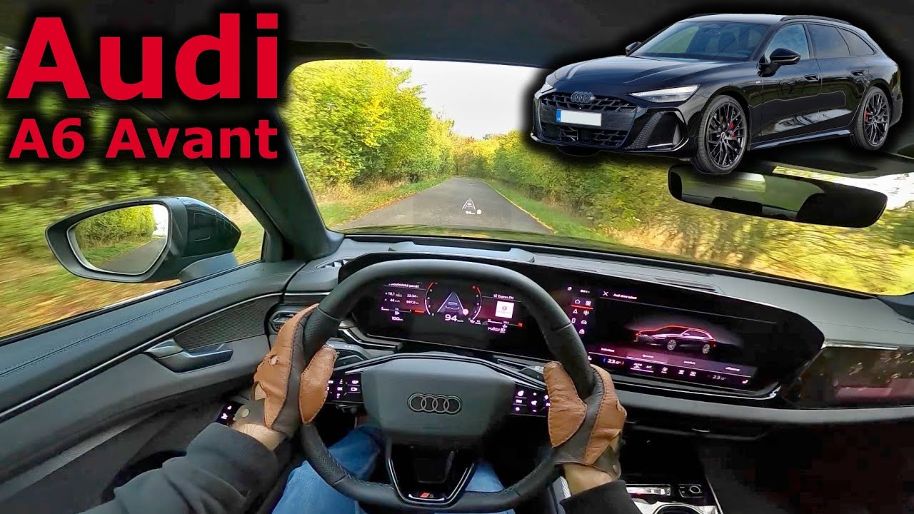 2025 Audi A6 Avant 3.0 TFSI quattro | POV driving