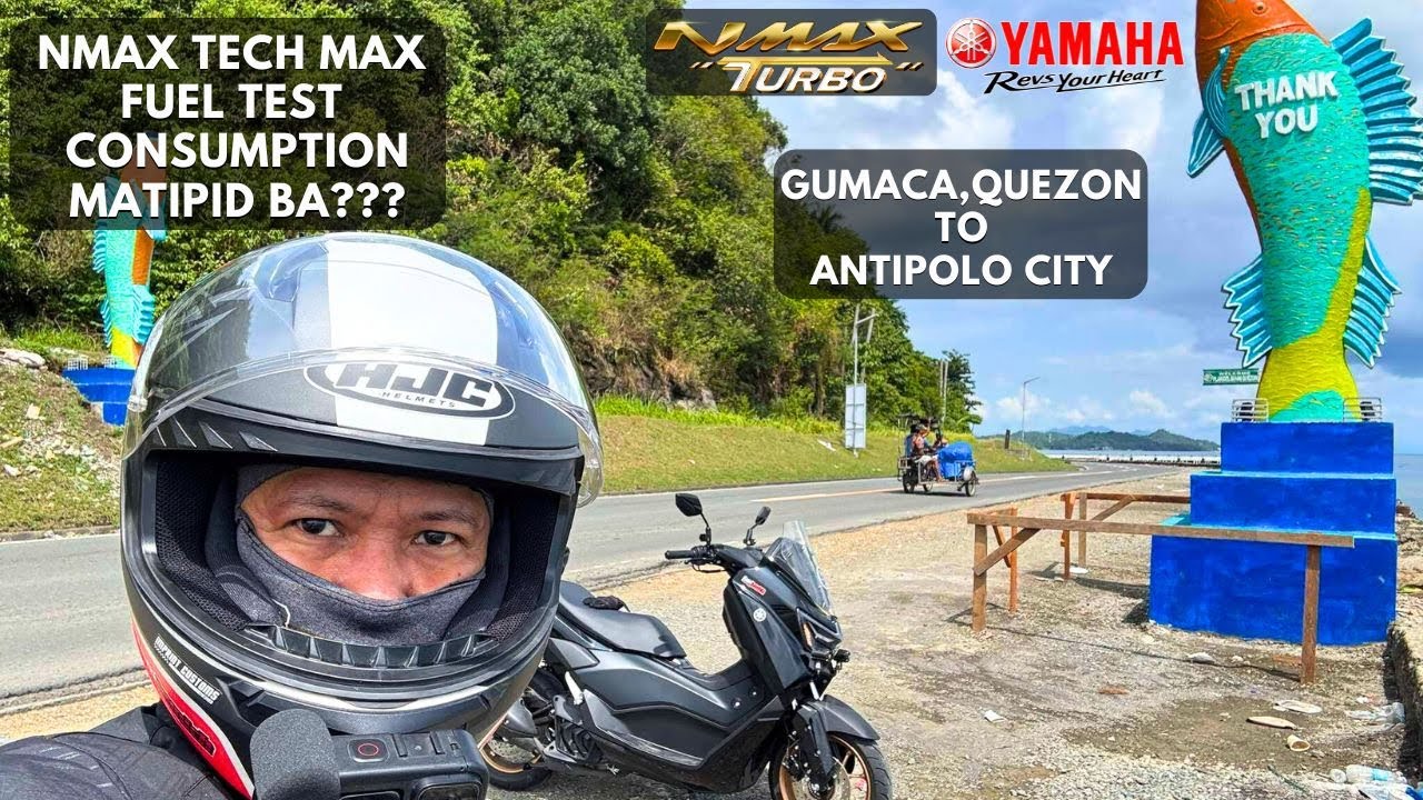 YAMAHA NMAX Tech Max | FUEL Consumption Test | 200KM Ride Gumaca to Antipolo City Rizal
