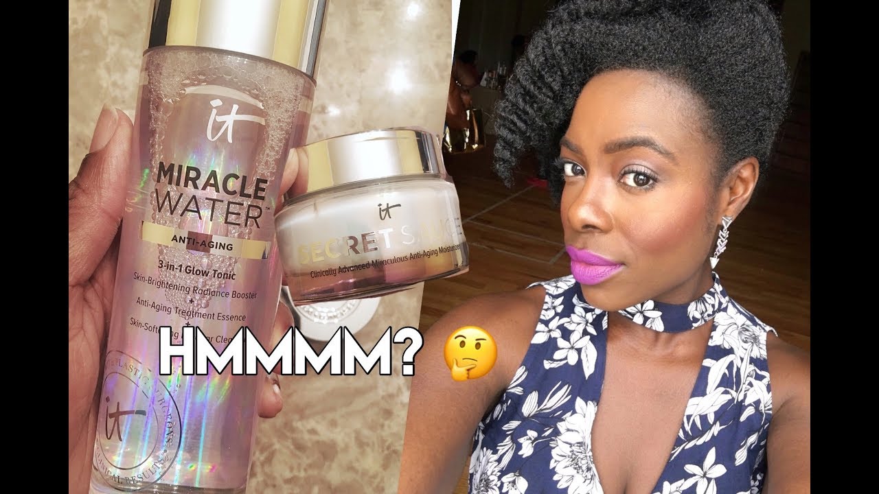 My Honest Thoughts On The IT Cosmetics Miracle Water & Secret Sauce