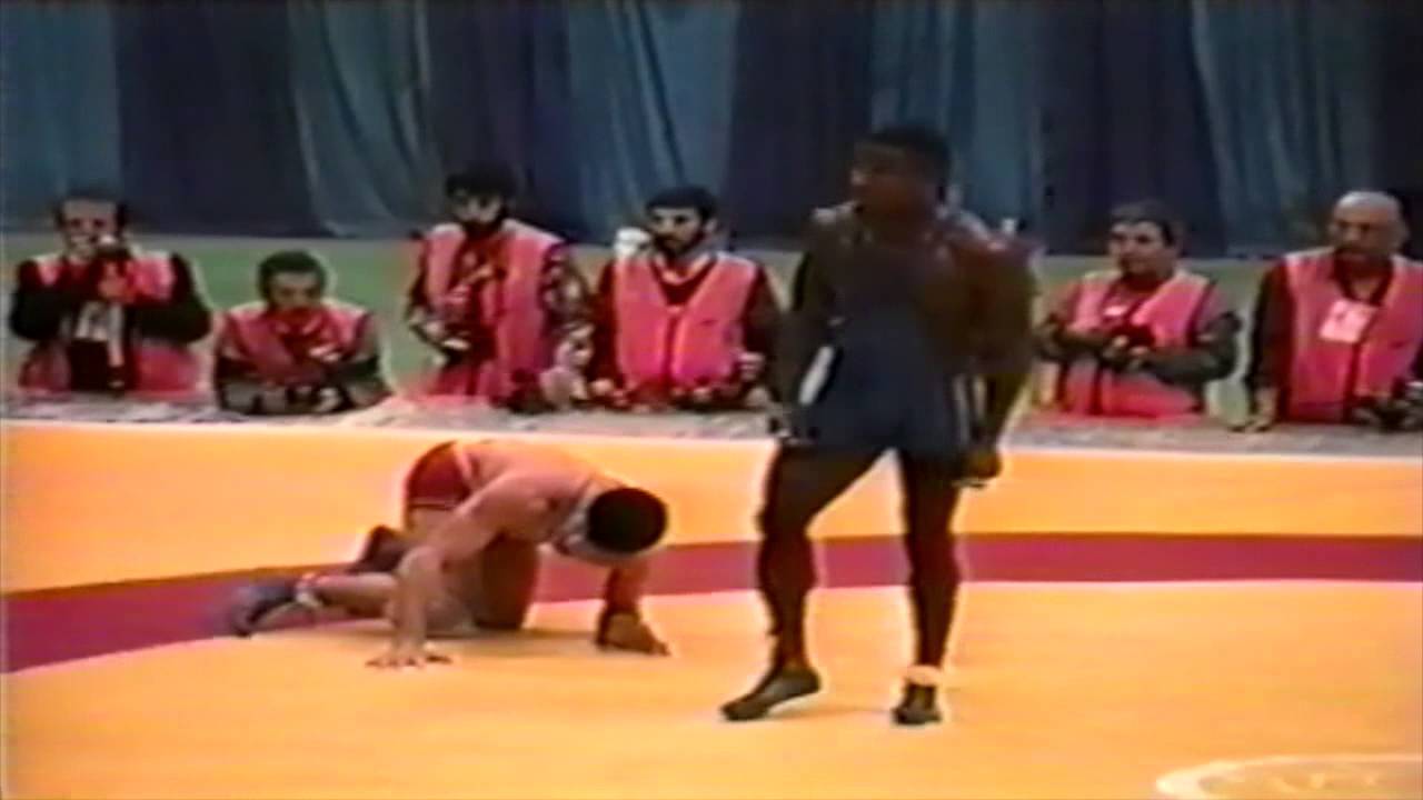 1994 Takhti Cup: 90 kg Final Rasul Khadem Azghadi (IRI) vs. Roberto Limonta Vargas (CUB)