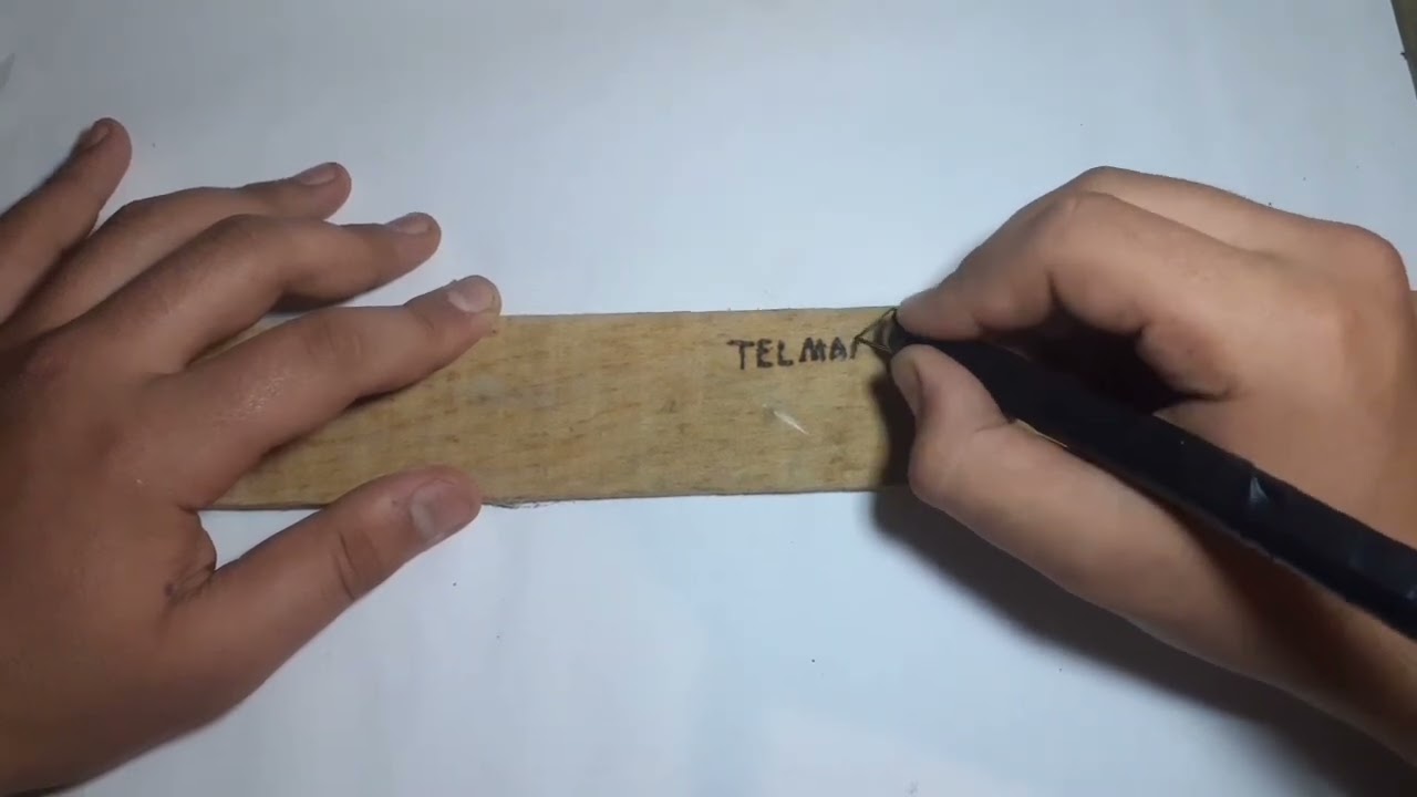Taxtada yazı yazmaq &uuml;&ccedil;&uuml;n qələm D&uuml;zəltmək //DIY