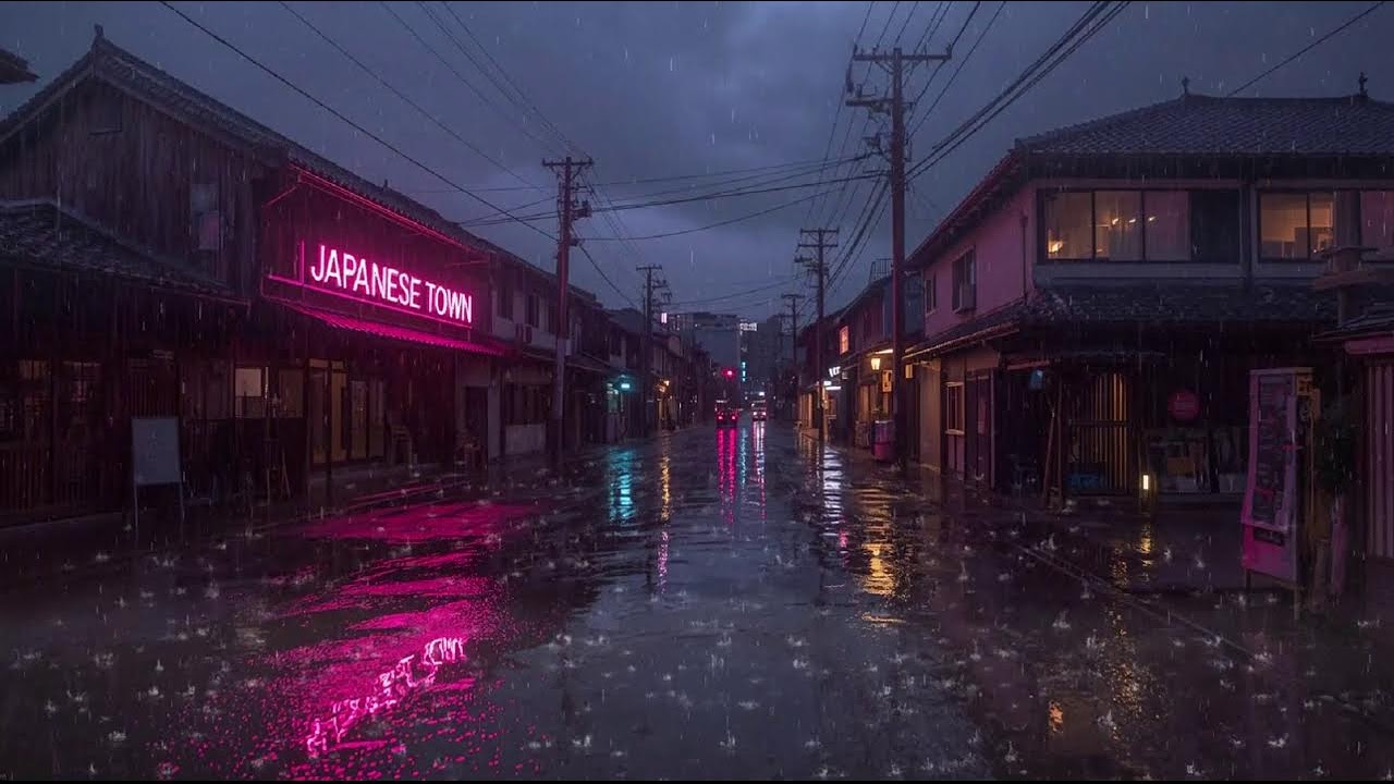 Rainy Night Lofi Mix 🌙 Calm Chillhop Beats to Relax, Study & Sleep #71