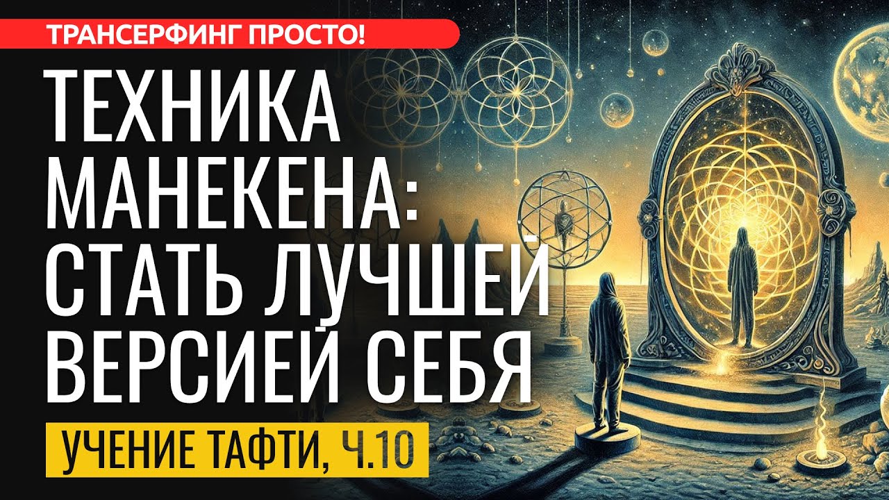 ЗАДАНИЕ МАНЕКЕНА. МОЩНАЯ ТЕХНИКА, МЕНЯЮЩАЯ ВАС И РЕАЛЬНОСТЬ. Тафти ч.10 [2025] Трансерфинг просто!
