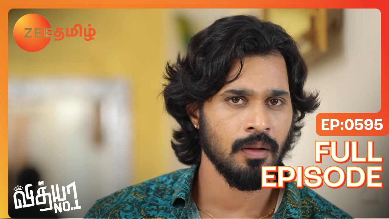 Vidhya No 1 - Full Ep - 595 - Vidhya, Sanjay, Vedavalli - Zee Tamil