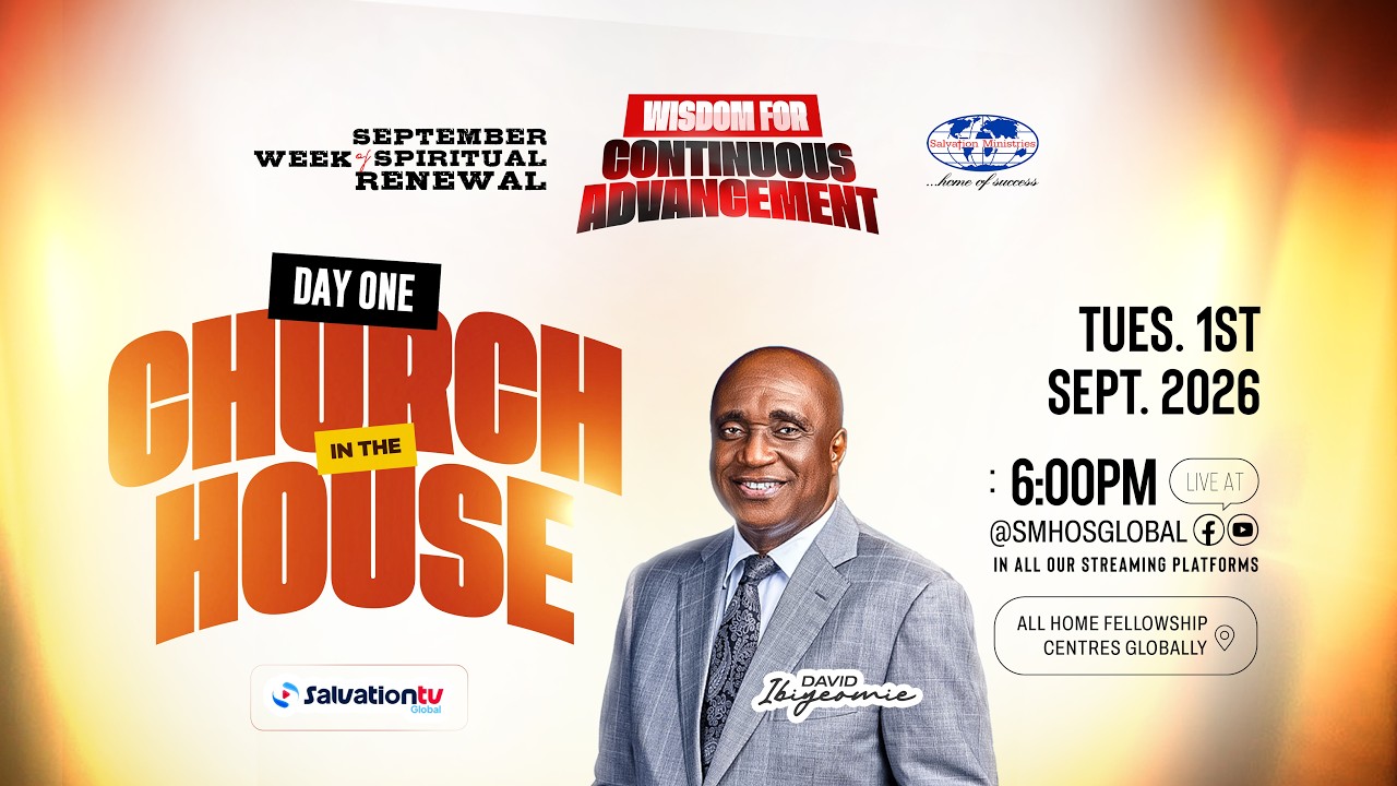 Church in the House |  Day 1 - September W.O.S.R | Tuesday, 1st September 2026