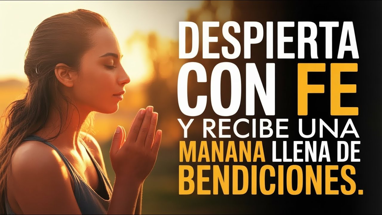 Despierta con Dios: Oración Sagrada y Poderosa para una Mañana Transformadora y Bendecida
