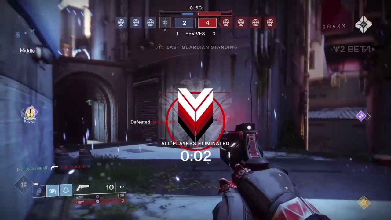 Destiny 2 Beta, Arcstrider montage.