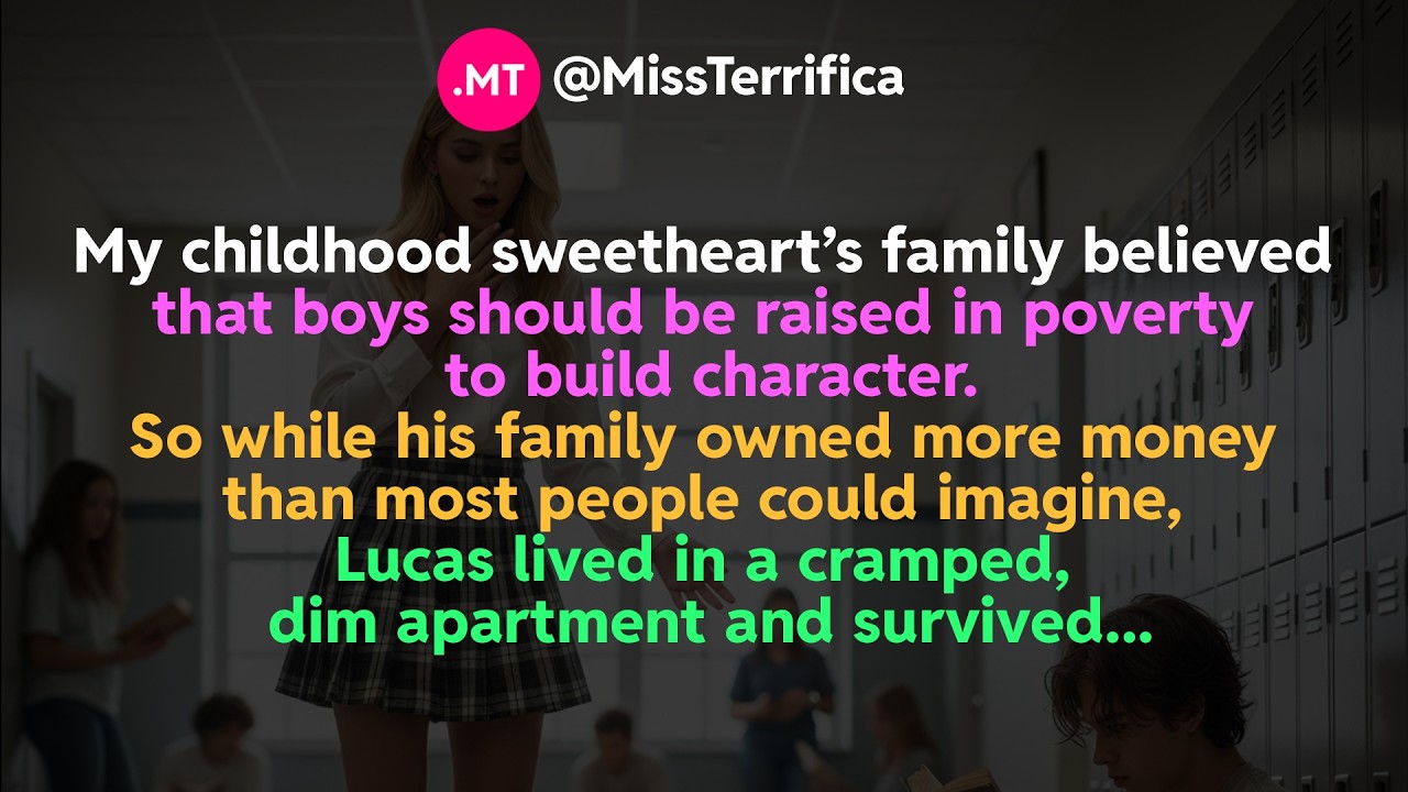 My childhood sweetheart’s family believed that boys should be raised in poverty to build character..