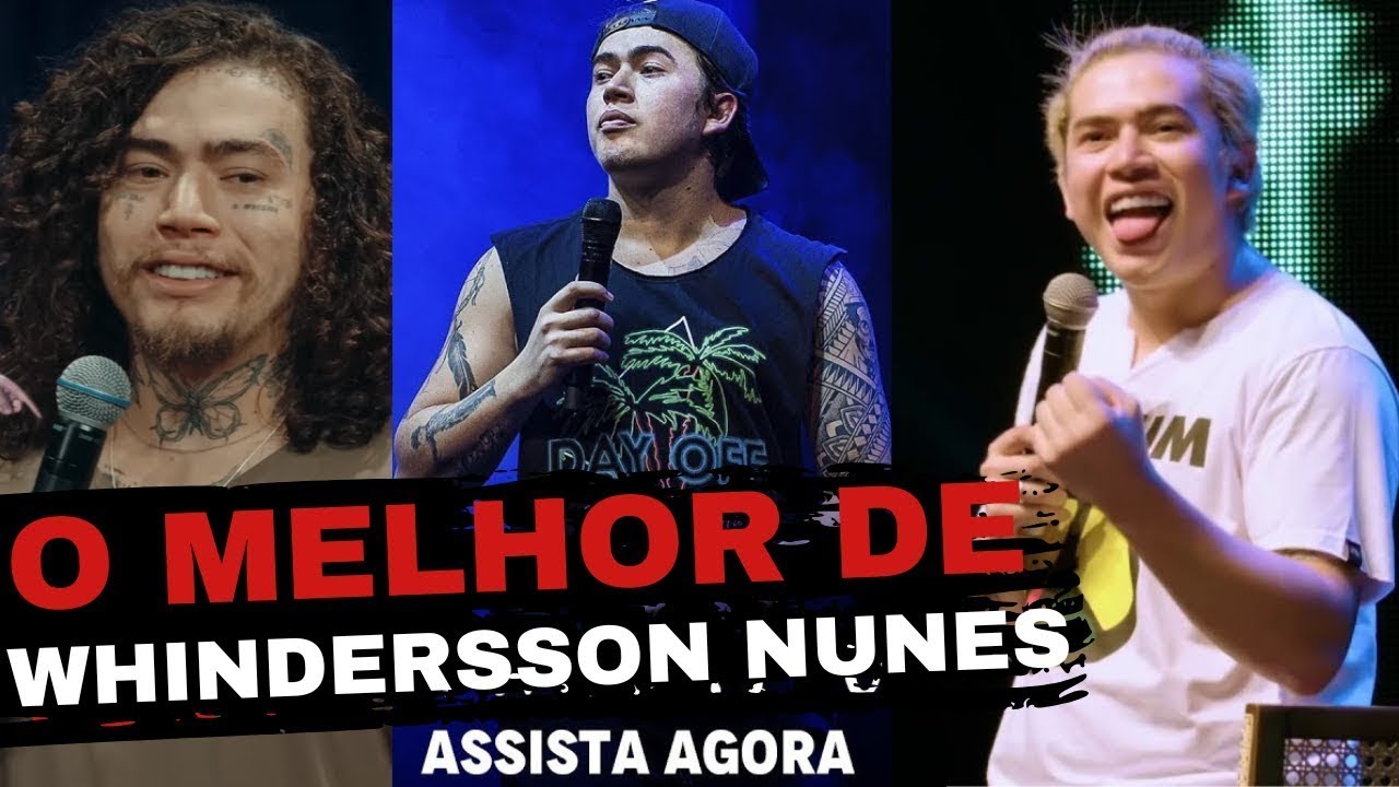 WHINDERSSON NUNES INÉDITAS MELHORES CORTES STAND UP COMEDY EFEITO BORBOLETA PROPAROXÍTONA  MARMININO